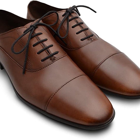 Shoe Laces for Dress Shoes - Round Oxford Shoelaces for Men - Picture 1 of 8